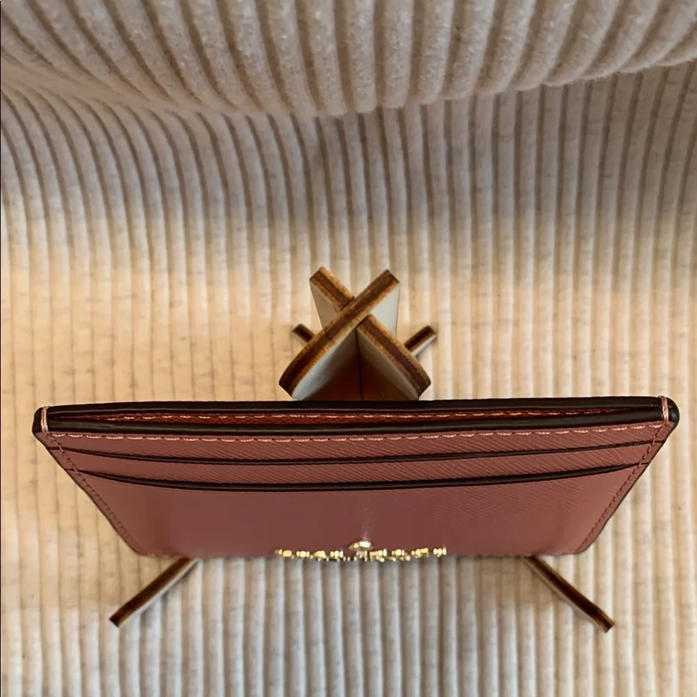 NWT - Kate Spade Madison Small Slim Card Holder in Terracotta Tile - Picture 6 of 16